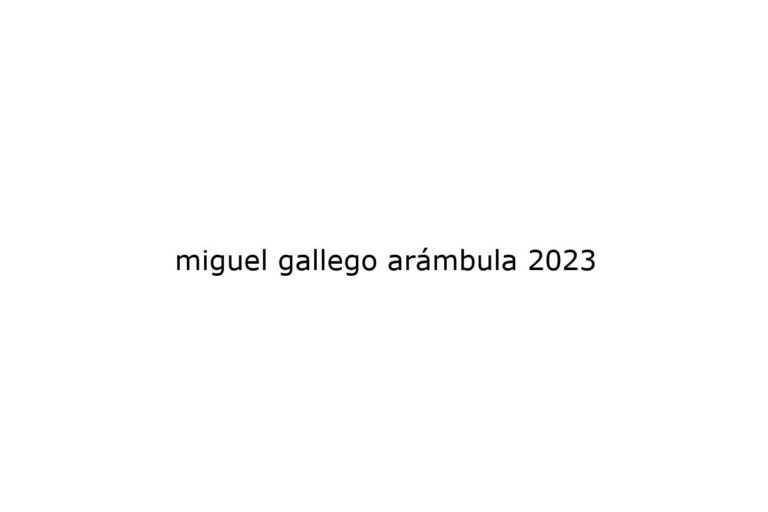 miguel gallego armbula 2023