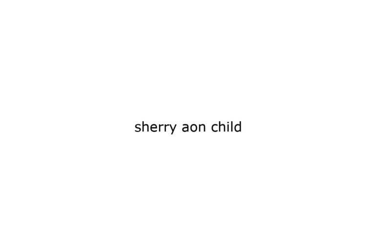 sherry aon child