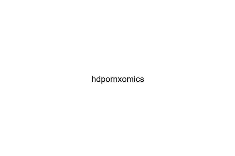 hdpornxomics