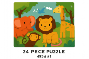 what size puzzle for 5 year old