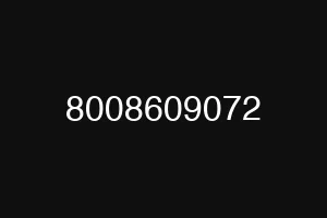 8008609072