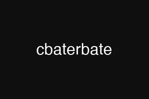 cbaterbate