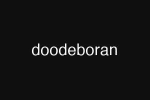 doodeboran