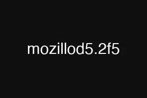 mozillod5.2f5