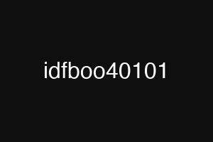 idfboo40101