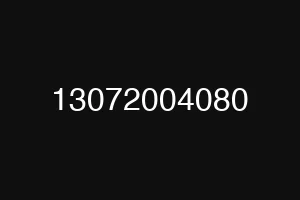 13072004080
