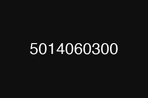 5014060300