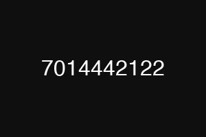 7014442122