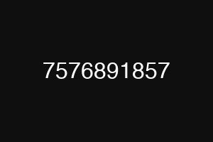 7576891857