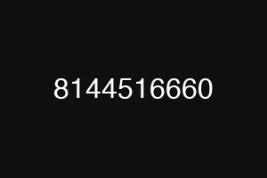 8144516660
