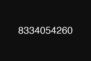 8334054260