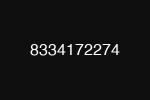 8334172274