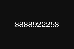 8888922253