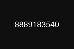 8889183540